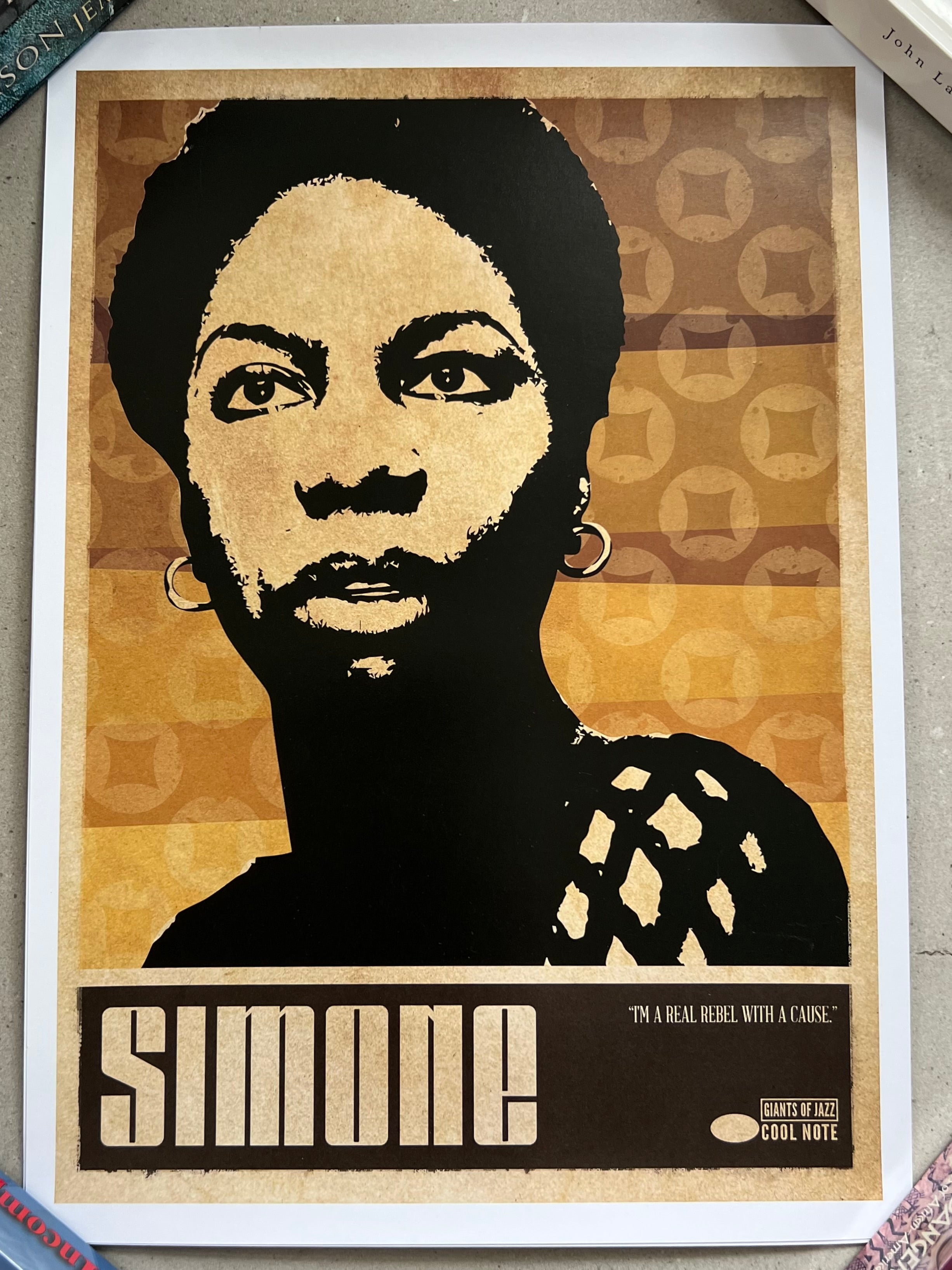 Set of Seven 17.5” x 12.5” Funk Soul Music Art Posters
