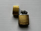 Zippo-Style Gold Brushed Chrome Windproof Lighter